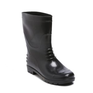 Bahubali Black ( Full PVC Gumboot )