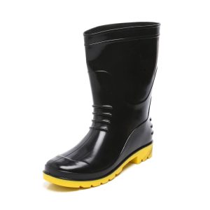 Bahubali Yellow ( Full PVC Dual Density Gumboot )